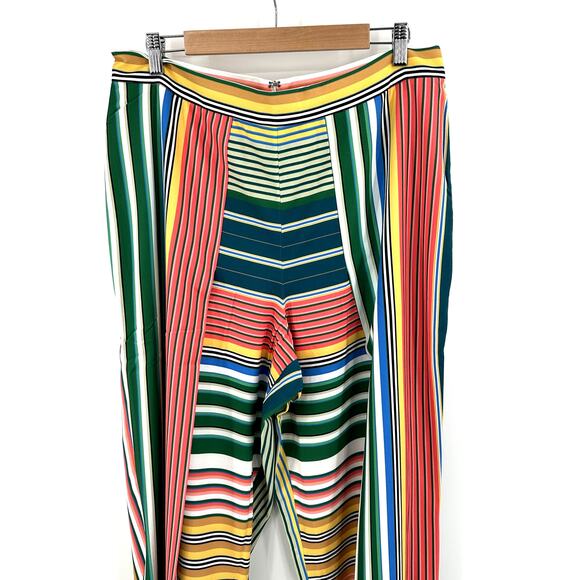Maree Pour Toi wrap front wide leg pants in multicolor Size 12 - Picture 5 of 13